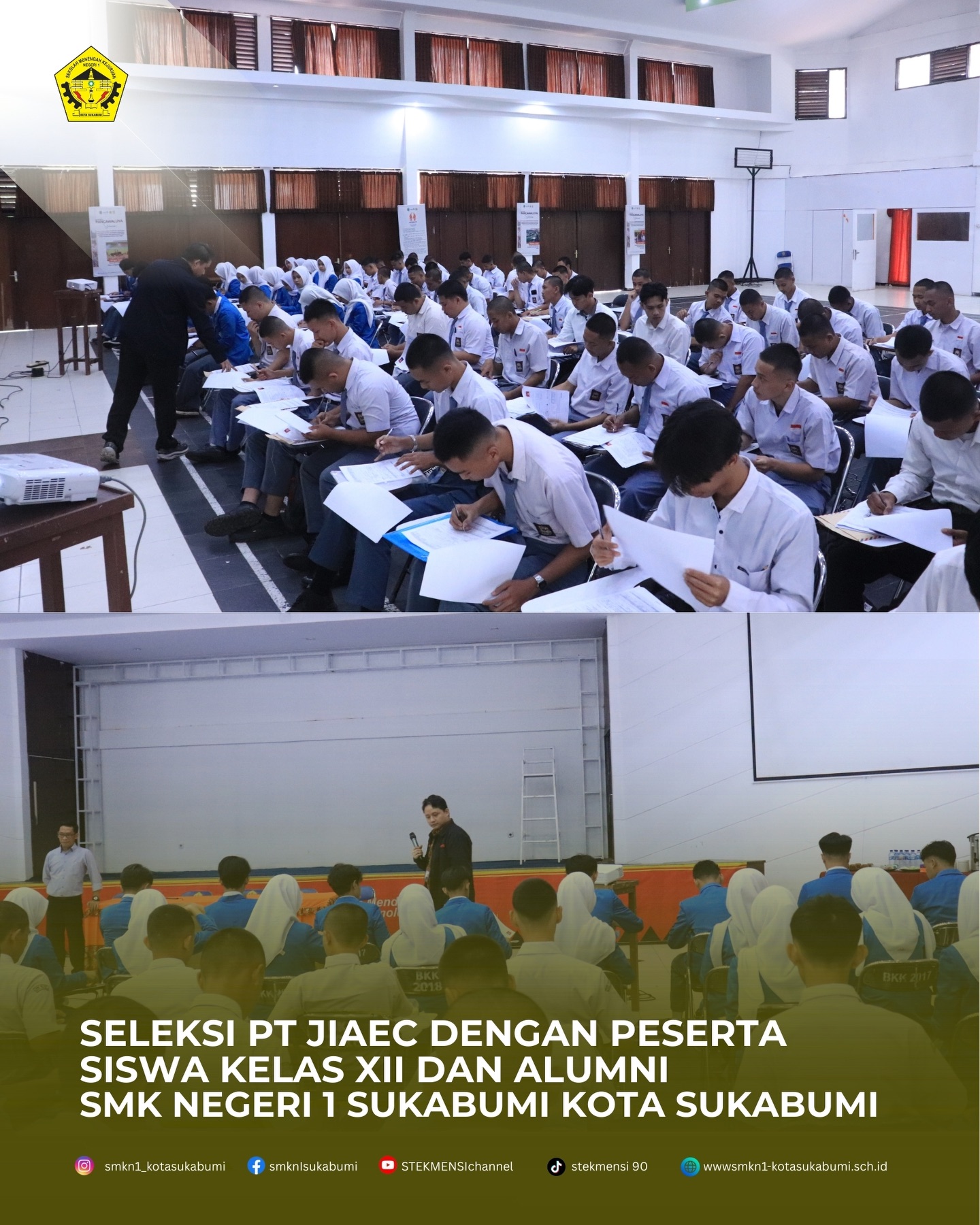 Kegiatan seleksi PT JIAEC